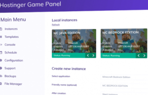 Hostinger Minecraft服务器产品