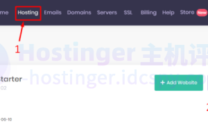 Hostinger主机在hPanel面板上设置重定向方法
