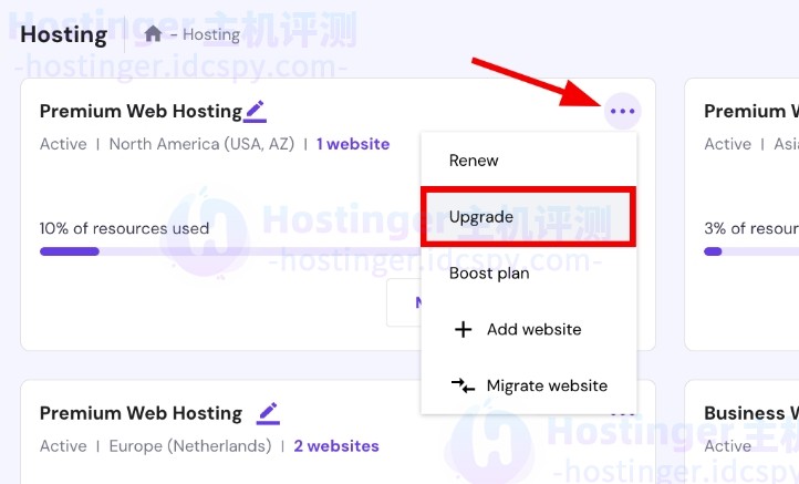 在“托管”部分