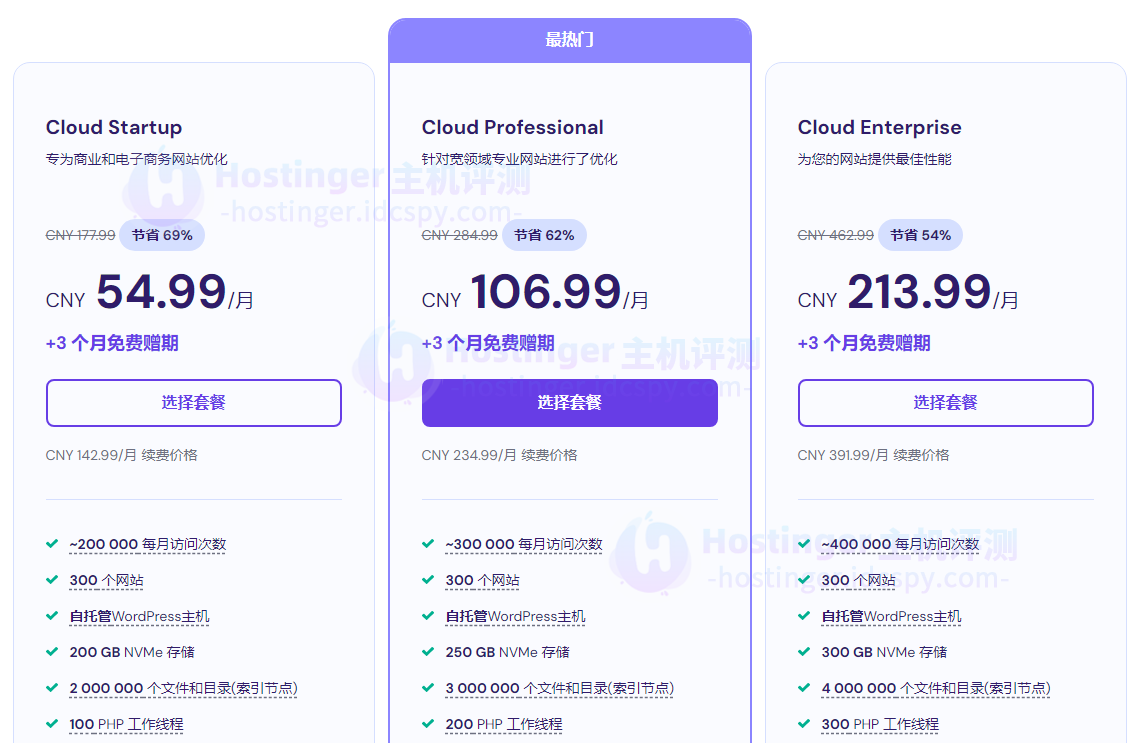 Hostinger云主机使用优惠码教程